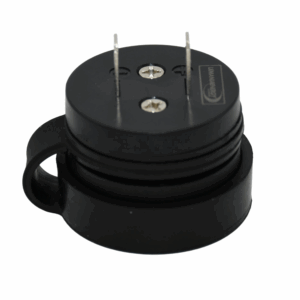 Panel-mounted magnetic connector for vehicles and industrial use