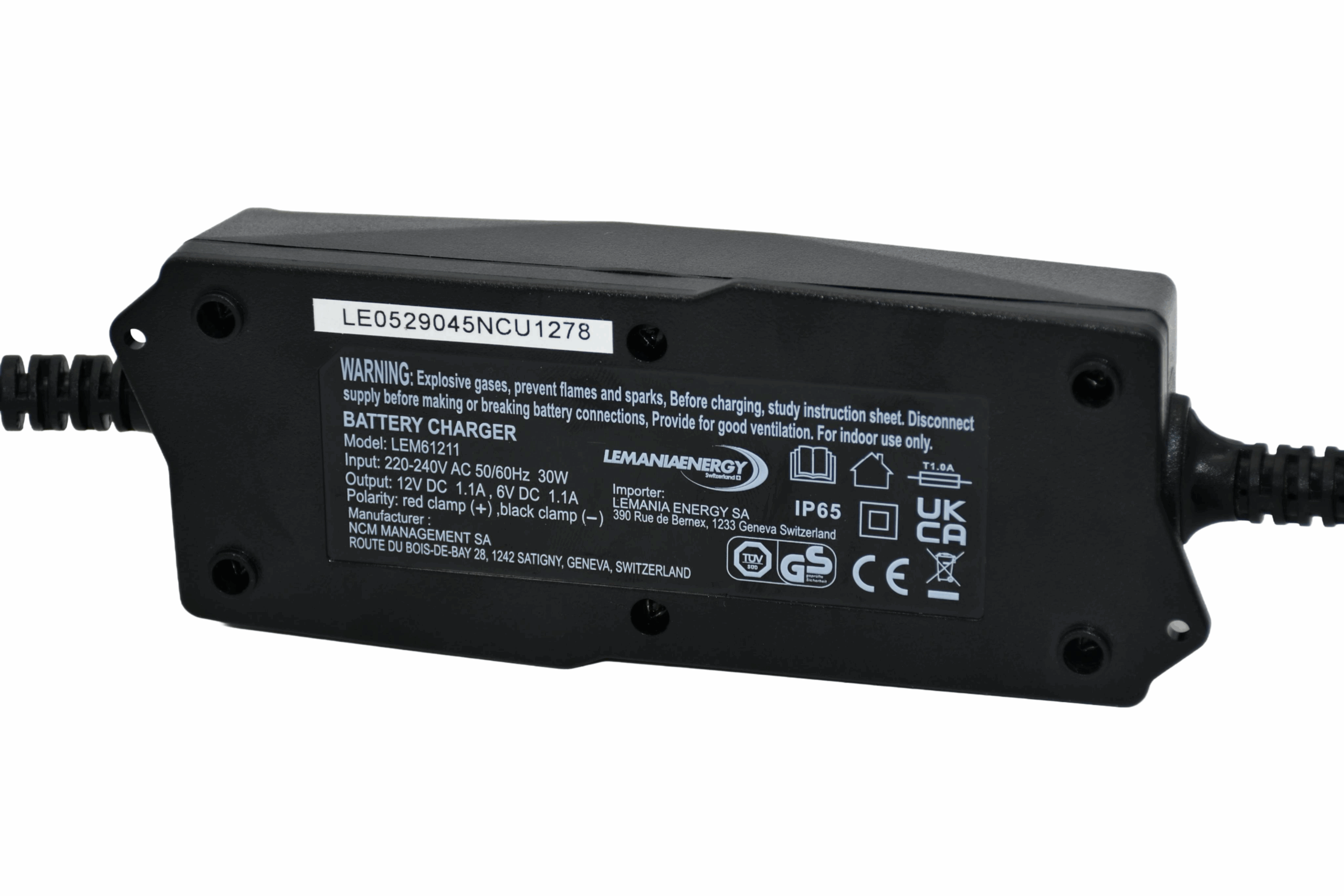 LEM1.1 Back LEM61211 SMART CHARGERS Back