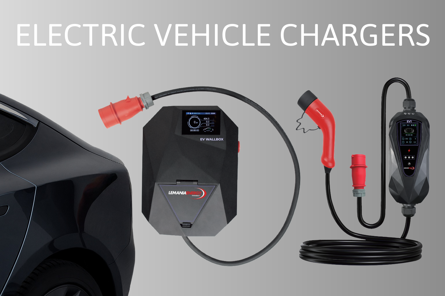 Electric vehicle charger by Lemania energy