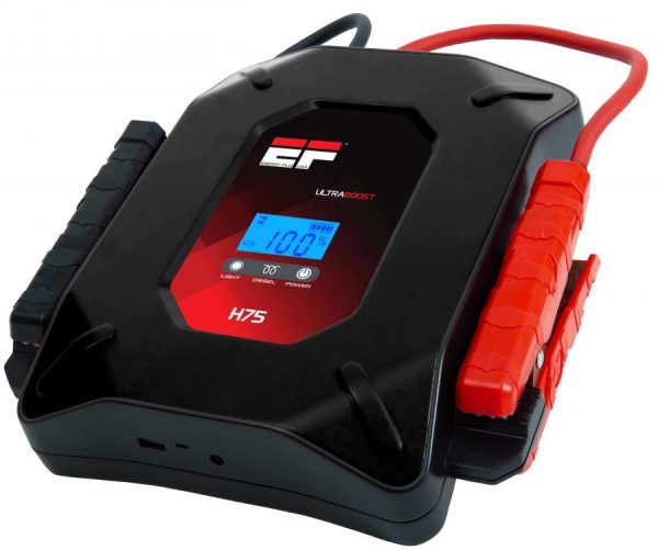 H75 ULTRABOOST 12V jump starter 1600 peak Lemania Energy