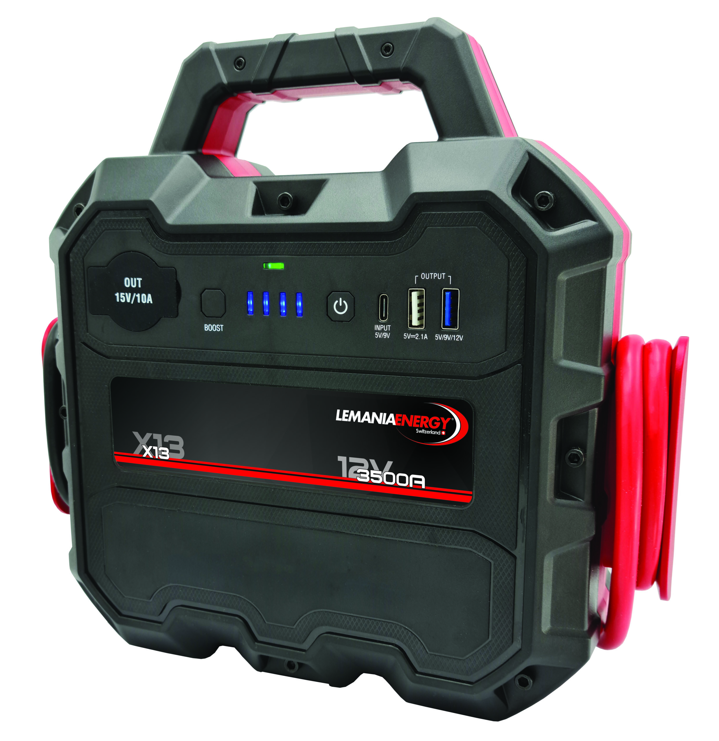 SMART BOOSTER X13 lithium booster 102Wh 1800 peak Lemania Energy